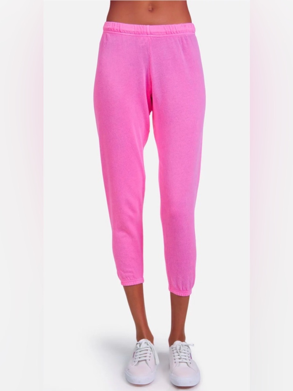 NWT Michael Lauren Nate Core Neon Pink Sweatpant - L